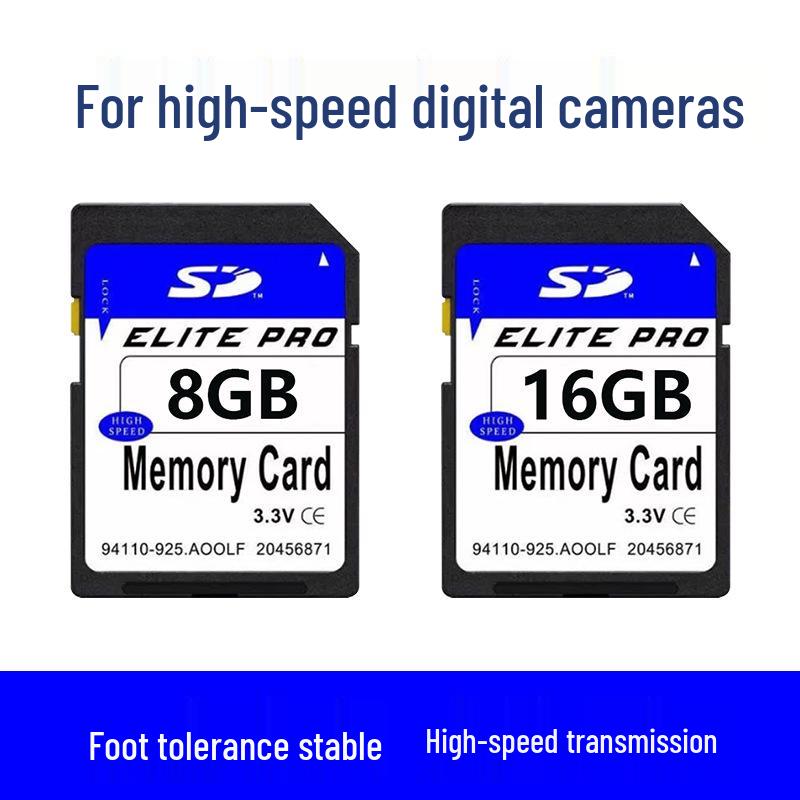 128GB High-Speed SD Card for Action Cameras, Dash Cams, and Mirrorless SLRs