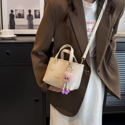 Einfache Mode-Tasche Damen-Beuteltasche 2025 neue Frühjahrs- und Sommer-Umhänge-Umhängetasche vielseitig lässig zum Tragen in der Hand