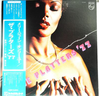 LP Record PLATTERS  Mary Jane  The Platters 77 FDX308 PHILIPS 1977 Japan SoulFunk Used