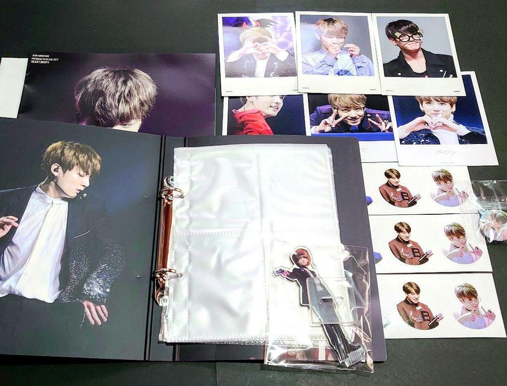 [USED] BTS Bangtan Boys JUNGKOOK Jungkook Photo Binder Set