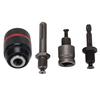 1/2in Clamping Range Keyless Drill Chuck 2-13mm Capacity Quick Change Chuck For Hammer Drill