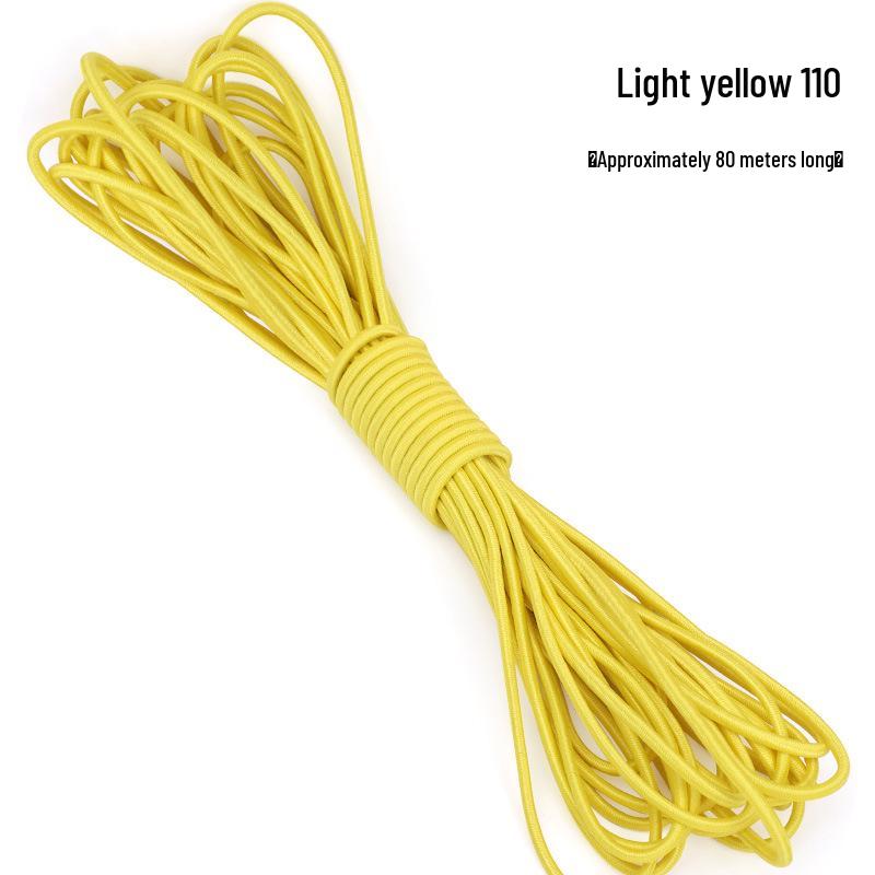 Children's Colored Round Elastic Jump Rope || High Elastic Cord for Clothing and Pants