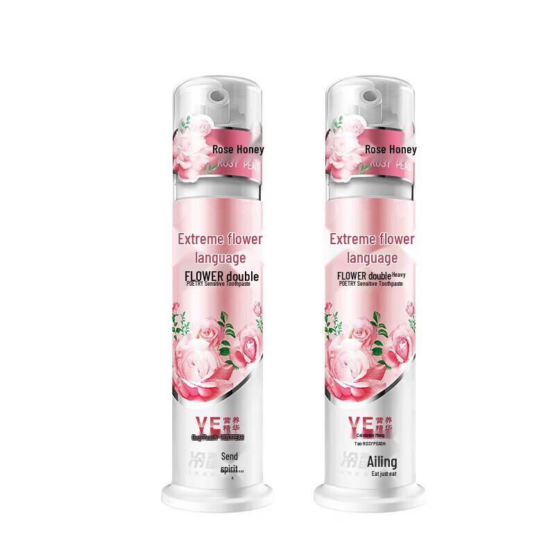 Lengsuanling Extreme Floral Anti-Sensitive Pump Toothpaste