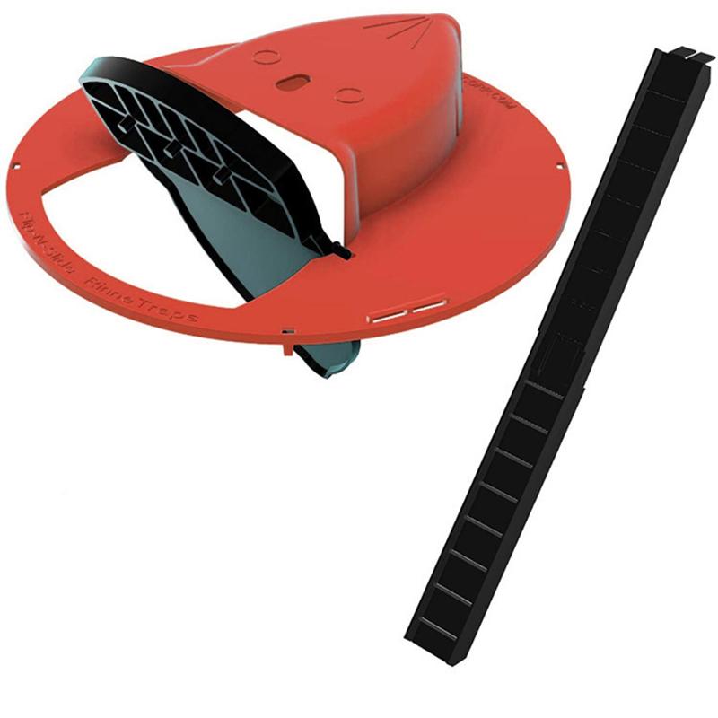 Reusable Flip N Slide Bucket Lid Mouse Trap Automatic Mouse Trap Rat Catcher CA Reusable Flip N Slide Bucket Lid Mouse Trap Automatic Mouse Trap Rat Catcher CA