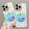 Blue Apple Goldfish Compatible Case for iPhone 13-17 Pro Max with Chain, High-End, Drop-Proof Design