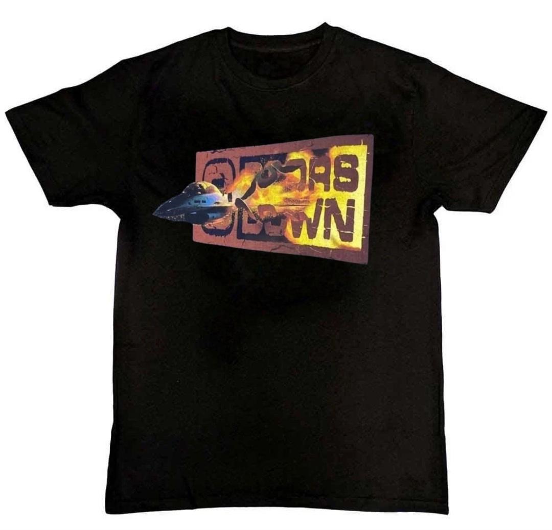 2005 3 Doors Down Band Tour Graphic Print Mens T-Shirt L