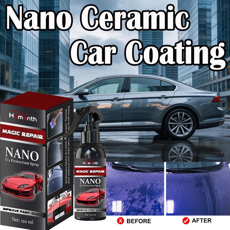 Zestaw powłoki nanoceramicznej z grafenem - Uniwersalny profesjonalny produkt do pielęgnacji samochodu, Ochrona lakieru samochodowego o wysokim połysku, Długotrwały połysk