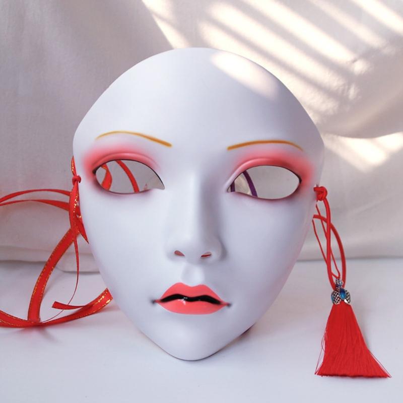 Mask Plastic Cosplay Beauty Mask Halloween Mask Plastic Cosplay Mask Plastic