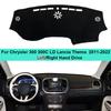 Car Dashboard Cover Carpet Dash Mat For Chrysler 300 300C LD Lancia Thema 2011- Auto Sun Shade Anti-UV Rug Pad Cushion