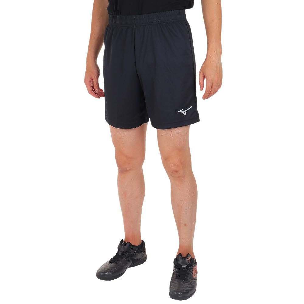 

Mizuno Soccer Practice Size P2MBA090 Pants, Moisture-Wicking, Quick-Drying, Black, 2XL, чёрный