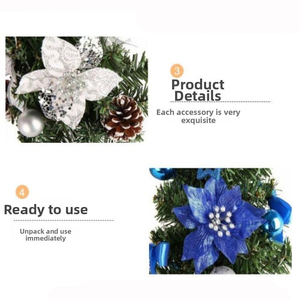 Mini Home Bedroom Party Decorations 20cm Children DIY Handicraft New Year Gift Artificial Tree