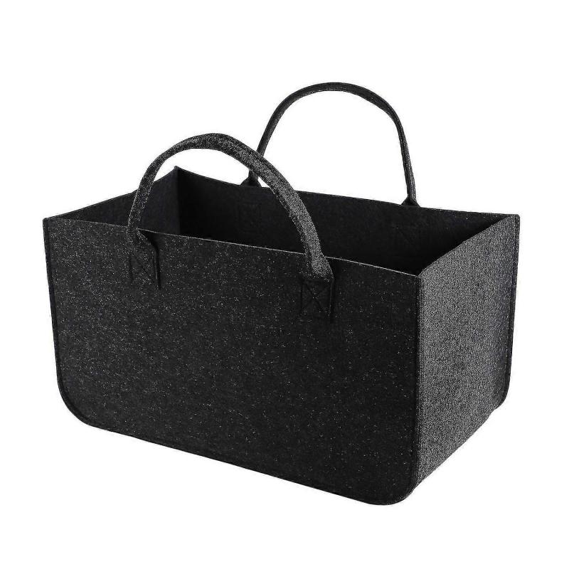 Felt Storage Bag Large Capacity Casual Shopping Bag, Fruit And Vegetable Basket Toy Storage Basket