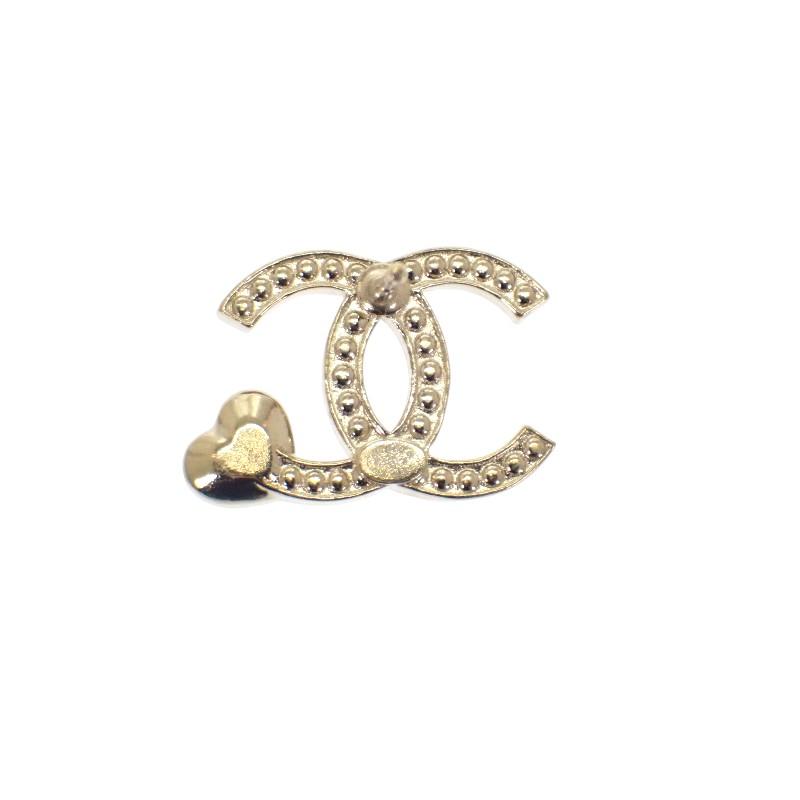 CHANEL  ABG248_B21750_U3283 Pierce gold metal Women