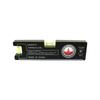 Winkelmesser Wasserwaage 20x5.5x1.6cm AcrylABS-Kunststoff Schwarz Wasserwaage