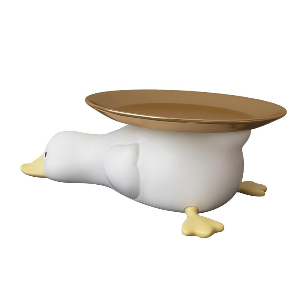 Creative Multipurpose Dish Statue Modern Art Home Decoration Jewelry Sculpture Earrings Tray for