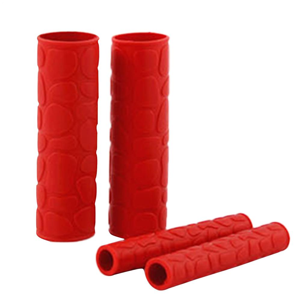Patonde Motorsykkel Grepsdeksel, Motorsykkel Styredeksel - Motorsykkel Grepsdeksel Sklisikker Gummi Bremse