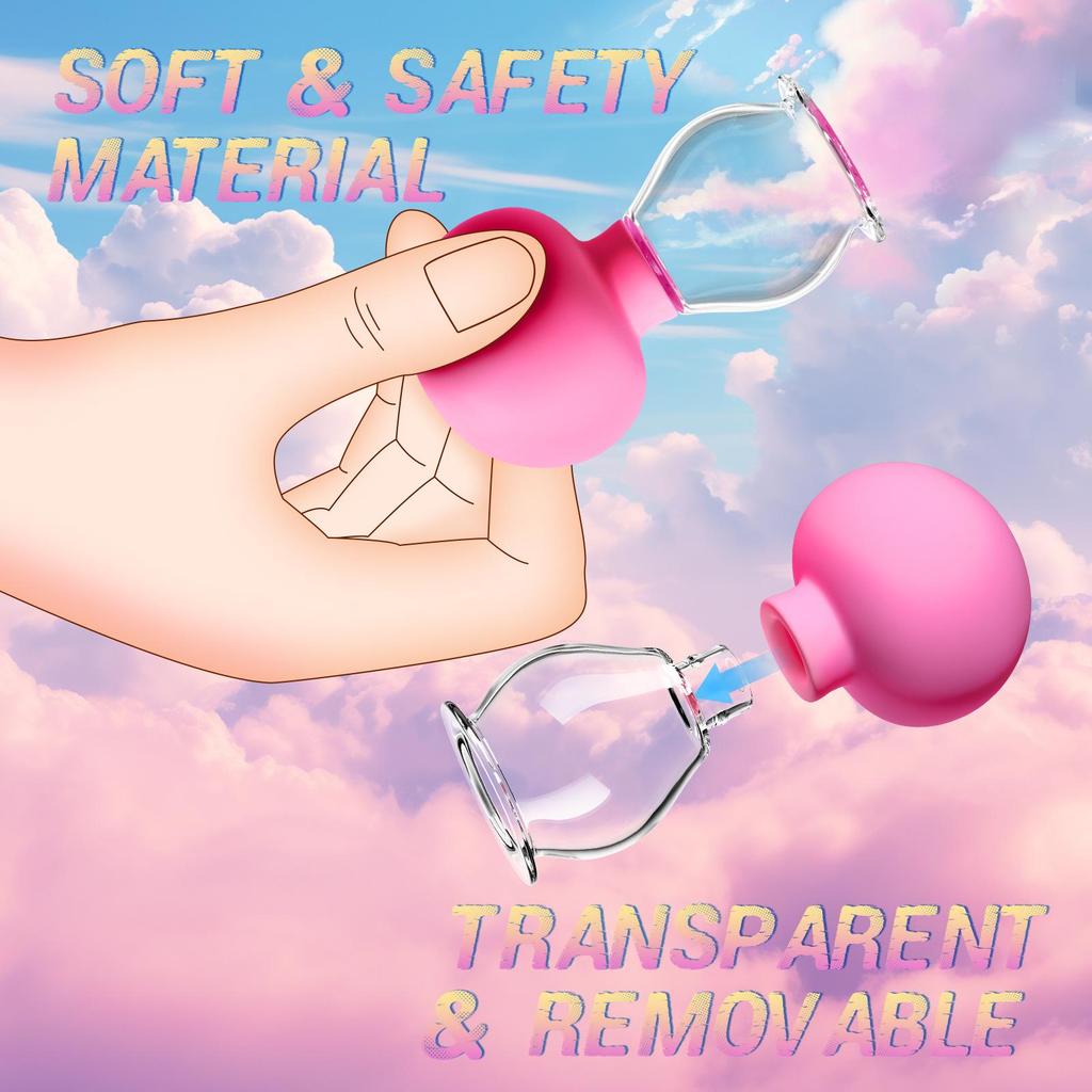 Hand-Squeezed Breast Pump & Nipple Corrector Massager for Women