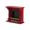 Educational Doll House Fireplaces Miniatures Zakka Toy Pretend Play Realistic Model Fireplaces Model Mini Size