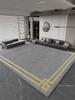 Light Luxury Study Rug Large Area Nordic Style Carpets for Living Room Minimalist Bedroom Decor Bedside Carpet Home Washable Mat
