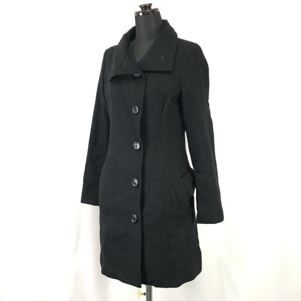 Apuweiser-riche Angora Wool Long Coat Women’s S Black(USED)