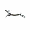 45AD121AD Art Craft Zinc Alloy Cutlery Bracket Holder Silver Cute Tableware Rack Holder Fawn /Little Dog Shape Cutlery Storage