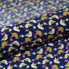 Made In Japan Rayon Chirimen Animal Print Yuzen Japanese for Chirimen 71cm Wide Fabric, Pattern, Crafts, Crafts, Approx. (Navy Bird, 1m)