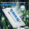 Modern Bladeless Ceiling Fan Light: Grand Design for Living & Dining Rooms