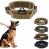 Adjustable Metal Double Buckle Tactical Dog Collar Luxury Designer Training Collar Dog German Shepherd For Medium Large Dogs