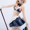 24CM Fate/Grand Order Anime Figure Saber Altria Pendragon Swimwear Maid Ver Pvc Action Figure Collectable Model Toys Figurine