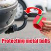 Christmas Tree Trailer Hitch Ball Cover Trailer Coupling Gift Printed From Christmas 3D Cap Tube Prevent Rusting Receiver J1P8