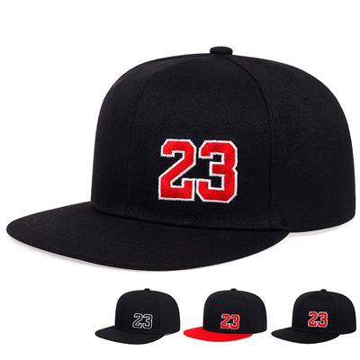 Moda 23 Nakışlı Beyzbol Şapkası Pamuklu Snapback Şapka Erkek Kadın Seyahat Şapkaları Dış Mekan Günlük Güneş Şapkaları Trucker Şapkalar Bone