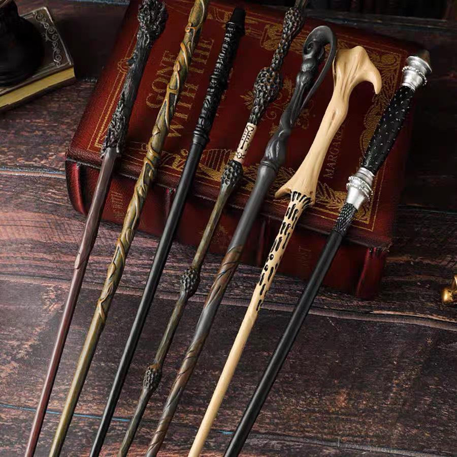 Harry Potter & Hermione Metal Core Magic Wand