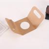 30pcs Drink Carrier with Handle Single-cup Holder Hand-held Cup Carrier Disposable Coffee Cup Holder Portable Foldable Tray Drink Caddy Cup Carriers