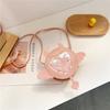 New Cute Cartoon Sequin Wings Kids Crossbody Bag Fashionable Princess Mini Purse