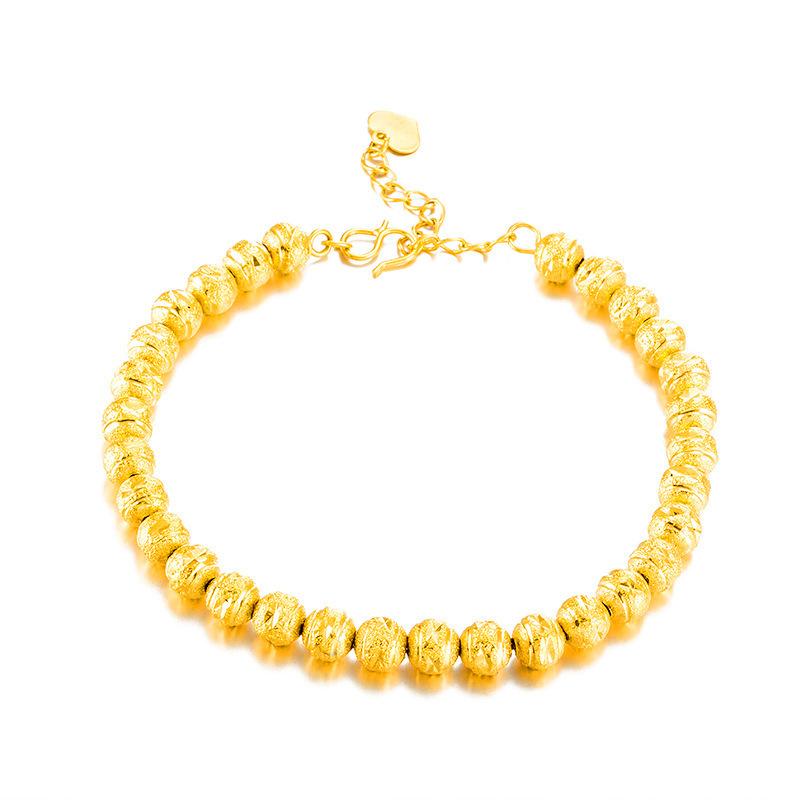 Frosted Round Bracelet Women's Jewelry Fashion Bracelet European and American Luxury High-end