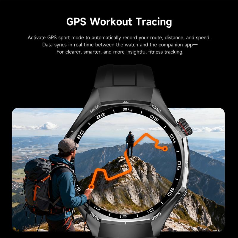 Global Version Watch 6 Pro New Smart Watch Men  Screen GPS Track Bluetooth Call Waterproof Sports Heart Rate Smartwatches