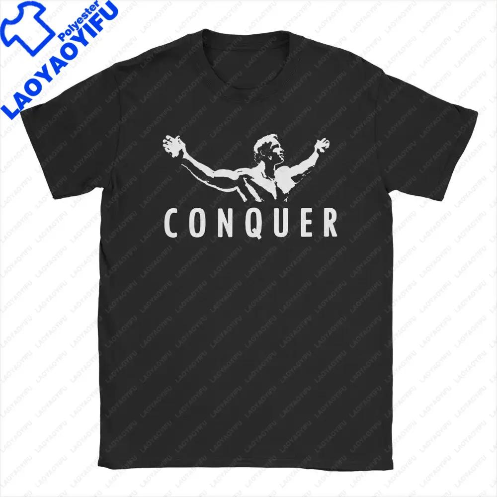 Arnold Schwarzenegger Mr Olympia Unisexs Tshirt Balck White Fashion Oneck T Shirt Fashion Short Sleeve Unisex Teeshirt Male Tees