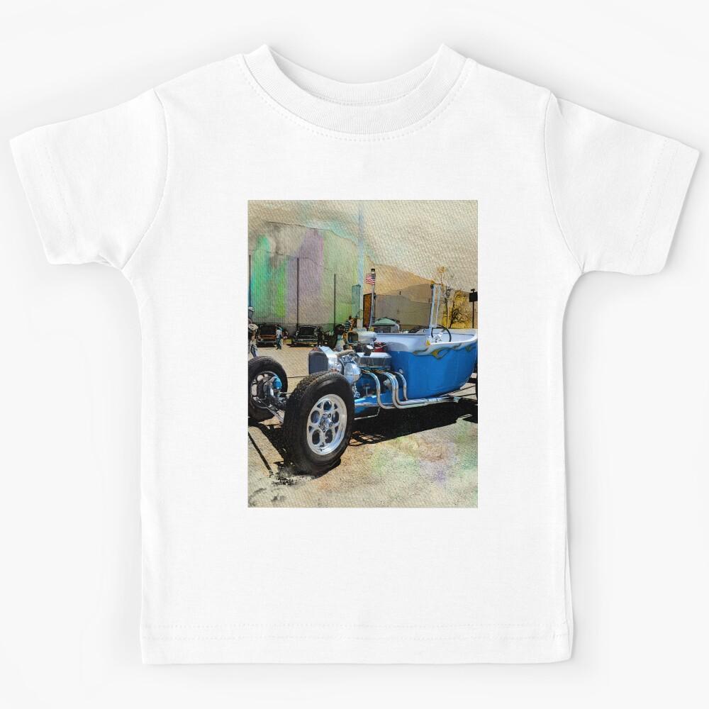 Big Boy Toy, Hot rod car, captured in OKC. Kids T-Shirt 100