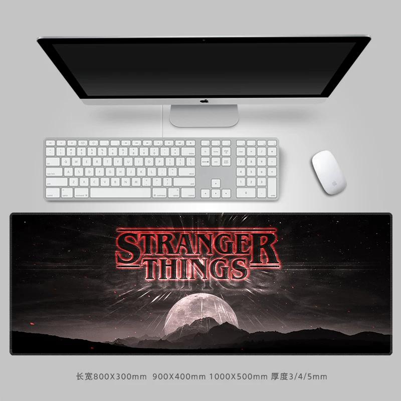 Tappetino per Mouse in Pelle di StrangerThings di Alta Qualità, Pad per Tastiera Computer Periferico, Dimensioni Grandi, Scrivania Antiscivolo Impermeabile, Pa Dcreativo Periferica TV Americana
