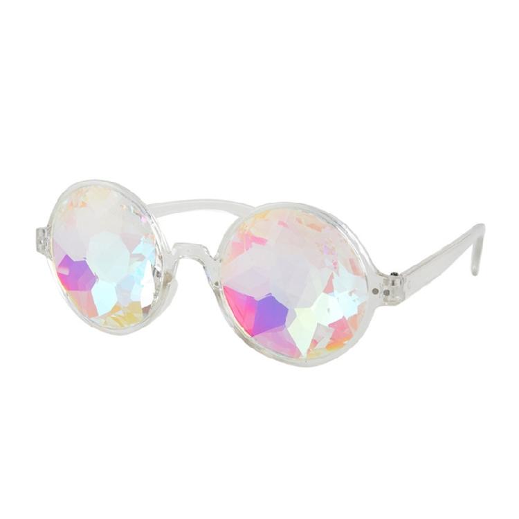 Kaleidoscope Glasses Rave Steampunk Goggles Kaleidoscope Sunglasses Unisex