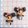 Cartoon Clown Doll Resin Accessories: Cute Handmade Ornaments for Hair Clips, Refrigerator Magnets, and Phone Cases
