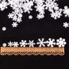 Mini Snowflake Christmas Decoration Handicraft Materials - No Backing Cloth