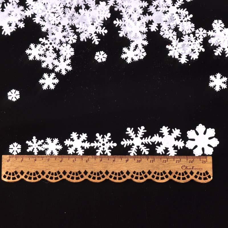 Mini Snowflake Christmas Decoration Handicraft Materials - No Backing Cloth
