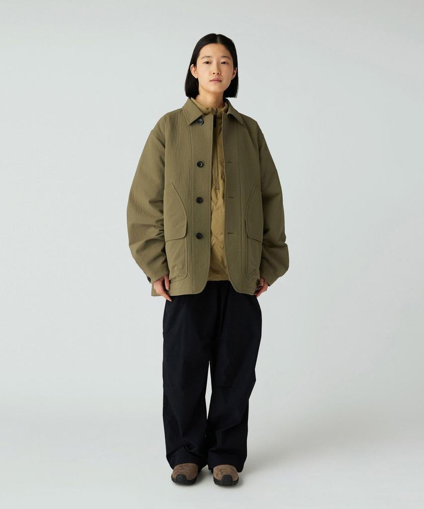 Snow Peak Easy Cloth Jacket XL JK-25AU014, Outerwear, Men's/Women's, Olive,