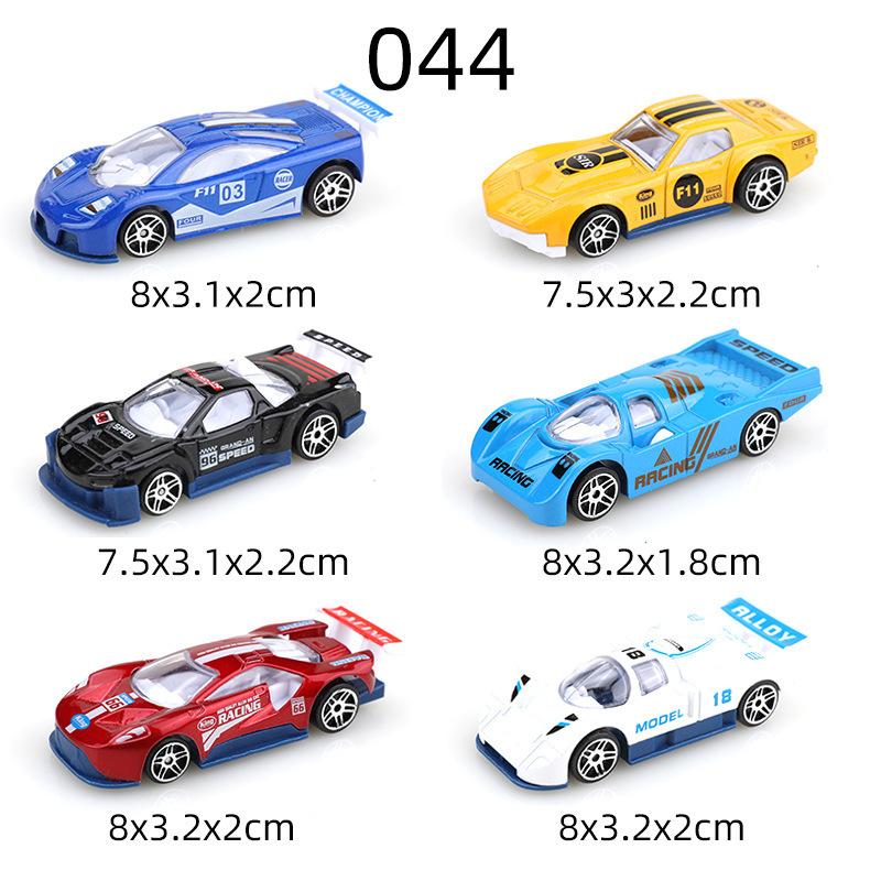 Spielzeug Modell Rennsport Retro Polizeiauto Zubehör 1:64 Legierung Gleitende Flexible Schienen Autos Autos Ingenieurfahrzeuge Kinder