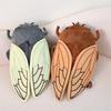 Cicada Plush Backpack Kawaii Fashion Plushie Doll Fur Bag Children's Bag Shoulder Bag Mini Knapsack Bags Gifts For Girlfriend