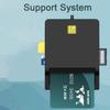 USB 2.0 Tip-C Akıllı Kart Okuyucu: IC, Banka, SIM, Kimlik ve CAC Kartları için Hepsi Bir Arada