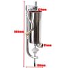 4L 304 Stainless Steel Meat Sausage Stuffer Maker Vertical Machine 4 Tube Commercial 600*150*120mm