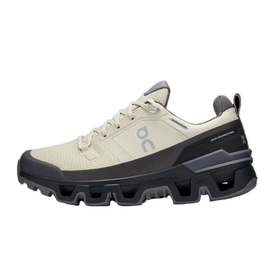 ON Cloudwander Waterproof Sand Black Women Sneakers Cream 73.97667
