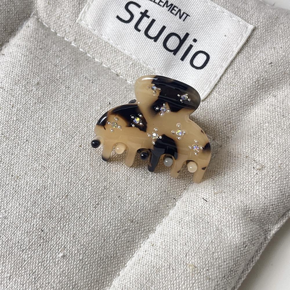 Babysbreath Acetate Hairpin Crystal Mini Hair Claw Personalized Rhinestone Hair Clip  Girls